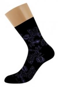 Носки женские DONNA D24 BAMBOO цветочки